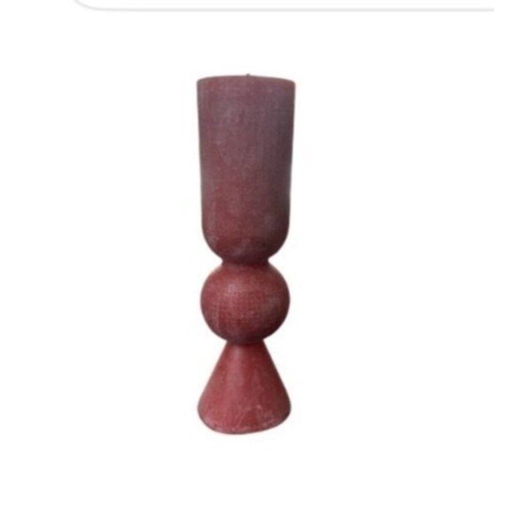 Urban Outfitters Home Terra Cotta Pillar Candle Holder 7" New With Tags